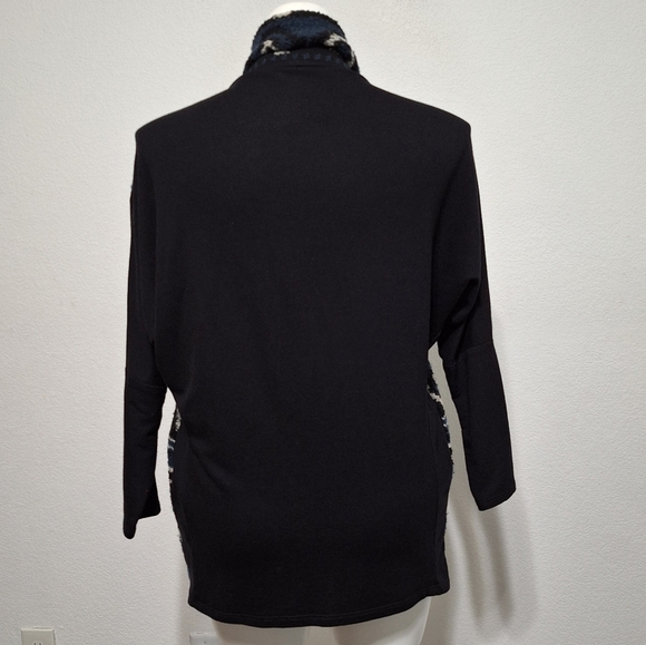 Dolan Multicolor Western Unique Thick Open Front Southwestern Cardigan Jacket M - Picture 3 of 10